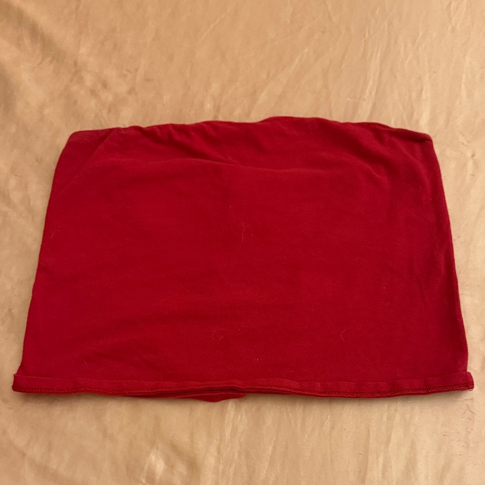 Elegant Red Women's tube top